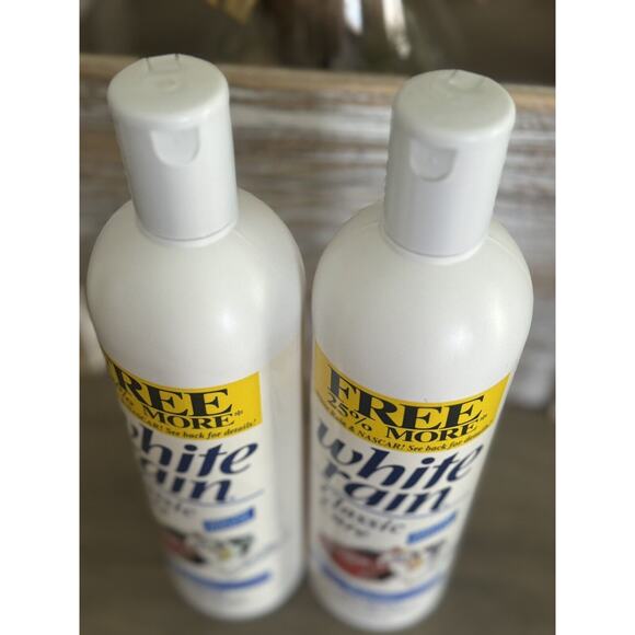 (2) Vintage 90’s White Rain Shampoo - Classic Care 18.75 Oz Each Special Edition - Picture 5 of 6